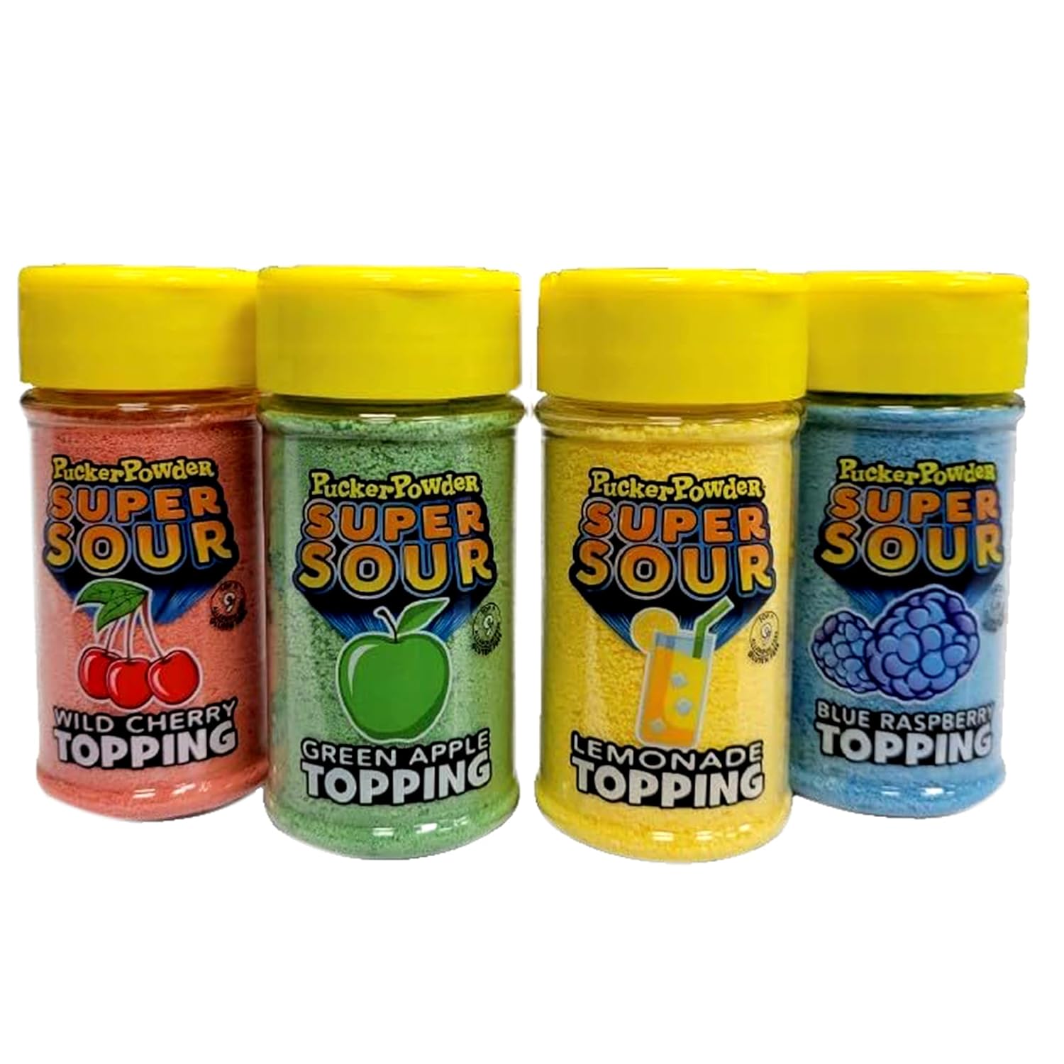 Pucker Powder Super SOUR Topping Surtido Pack Yaxa Colombia