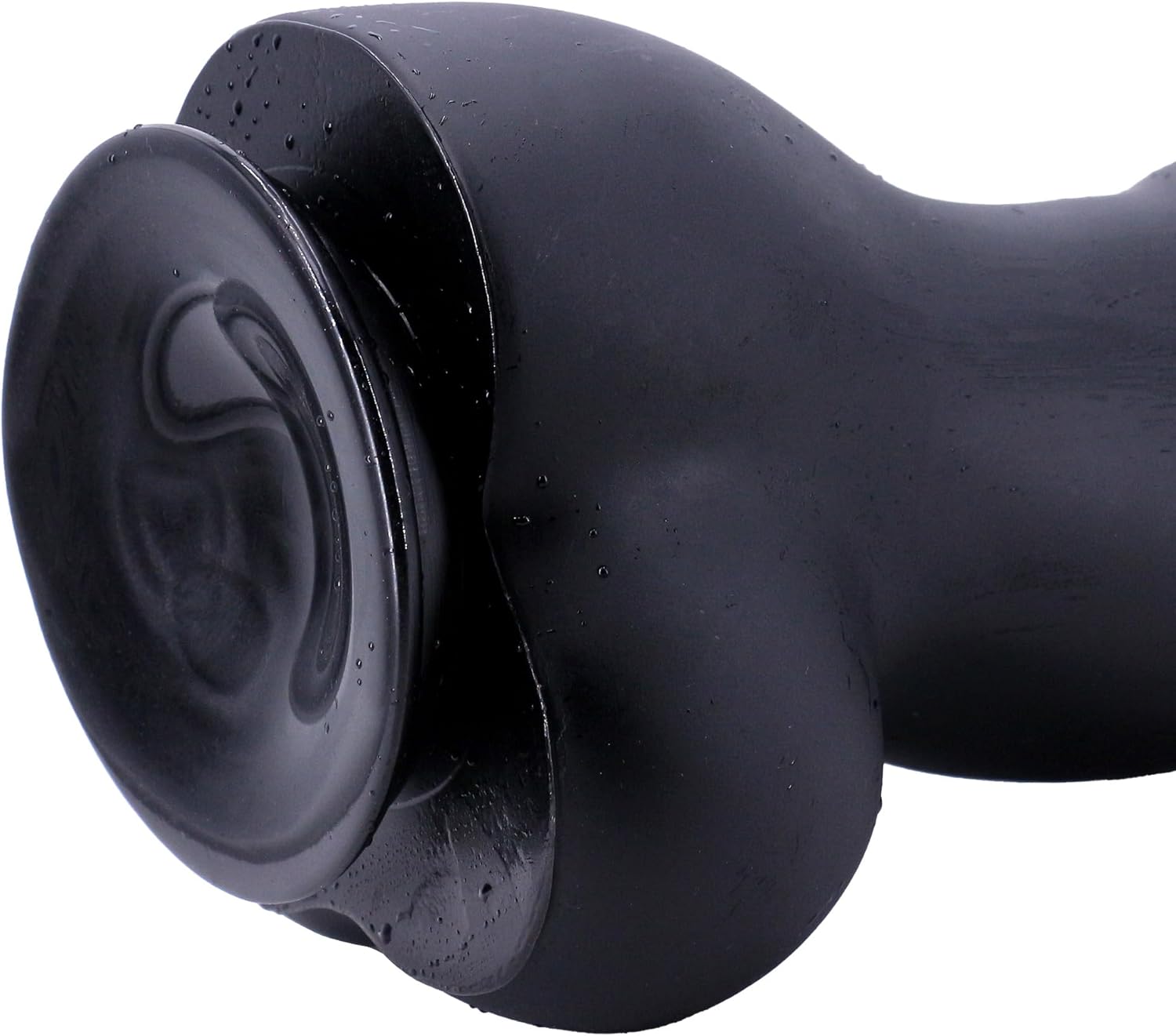 Giant Dildo 4.3inch Super Thick Huge Black Cock Monster Dildo with Suction Cup, XXXL Large Penis Anal Sex Toys for Men and Women