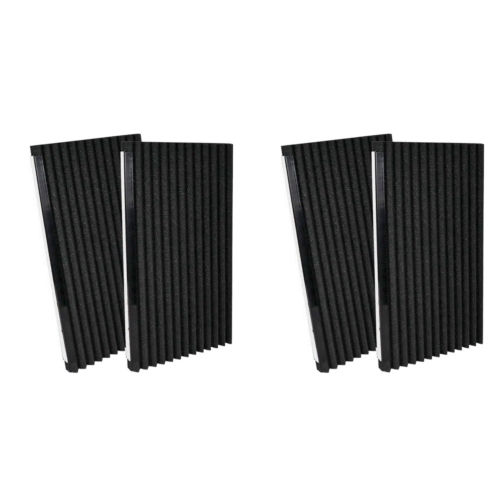 Hndhbfgrt 4PCS Window Air Conditioner Foam Insulation Panels,AC Side Insulating Panel Kit,17in High X 9in Wide X 7/8in Thick
