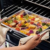 Vista 13 de GUSTO Hojas de papel pergamino precortadas para hornear, 16 x 24 pulgadas, 100 unidades, antiadherentes, sin blanquear, hojas de papel pergamino