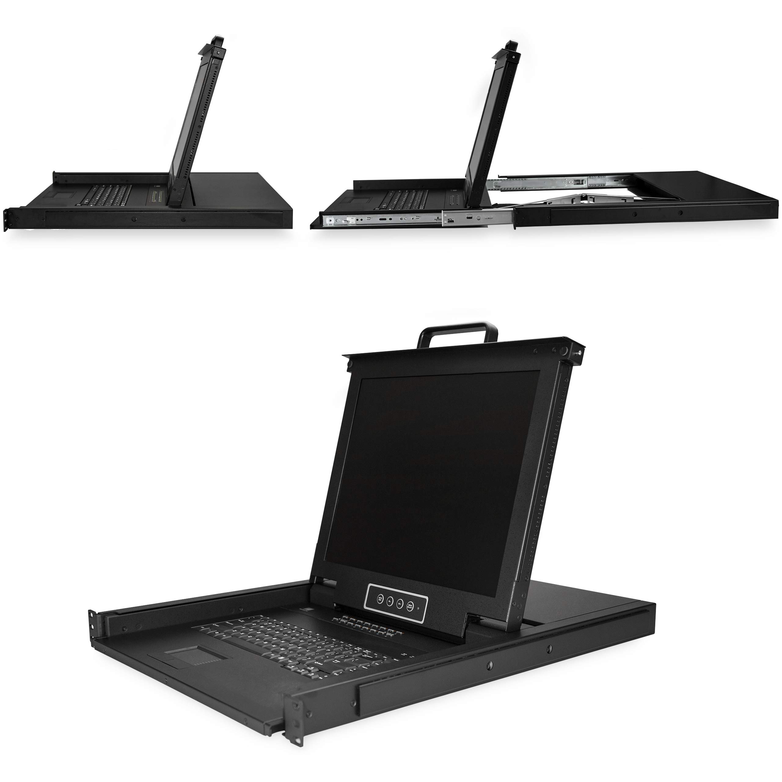 [新品]NEC17インチサーバーコンソール Amazon | StarTech.com KVMコンソール／ラックマウント型／16