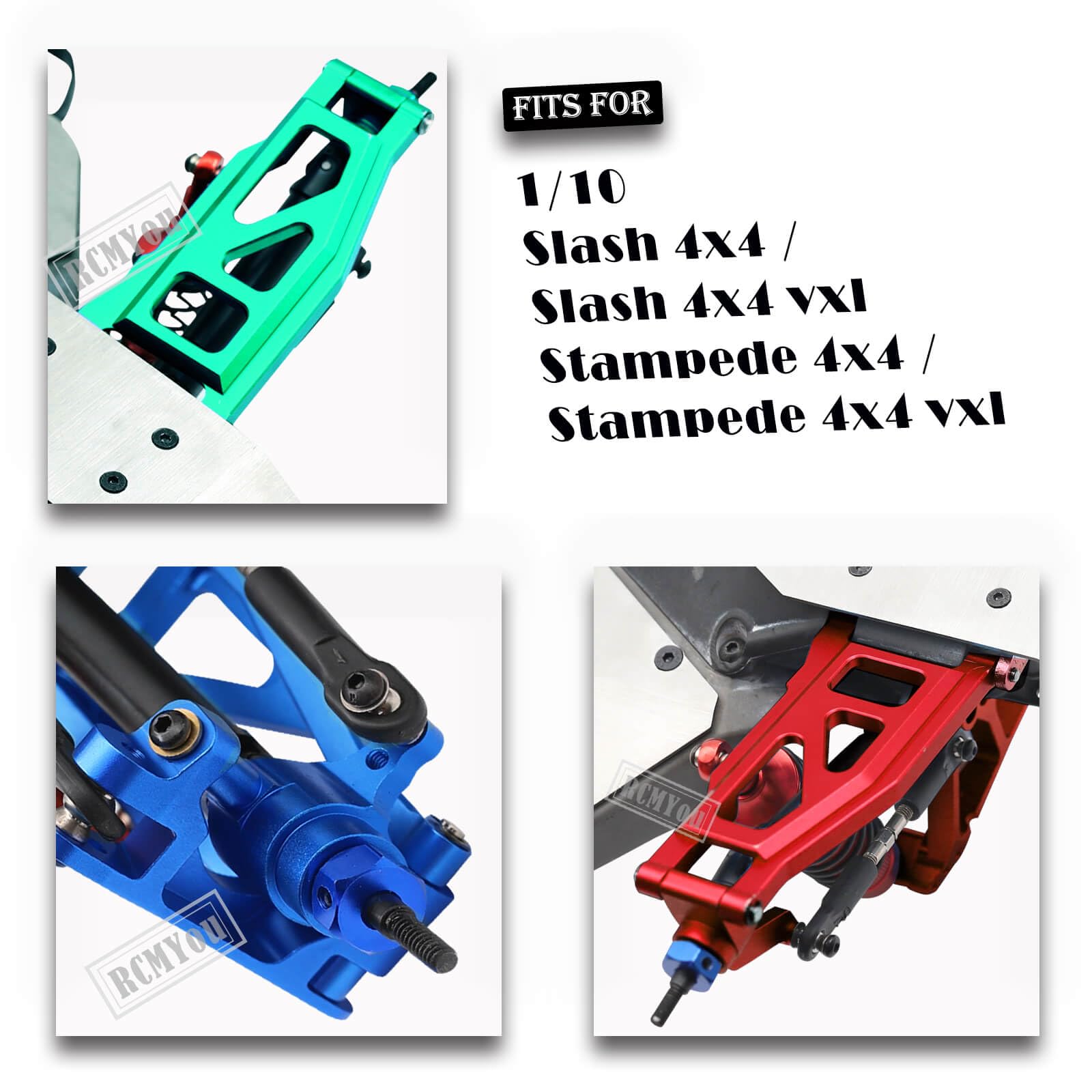 Amazon.com: RCMYou Upgrades Part for 1/10 Slash 4x4 VXL