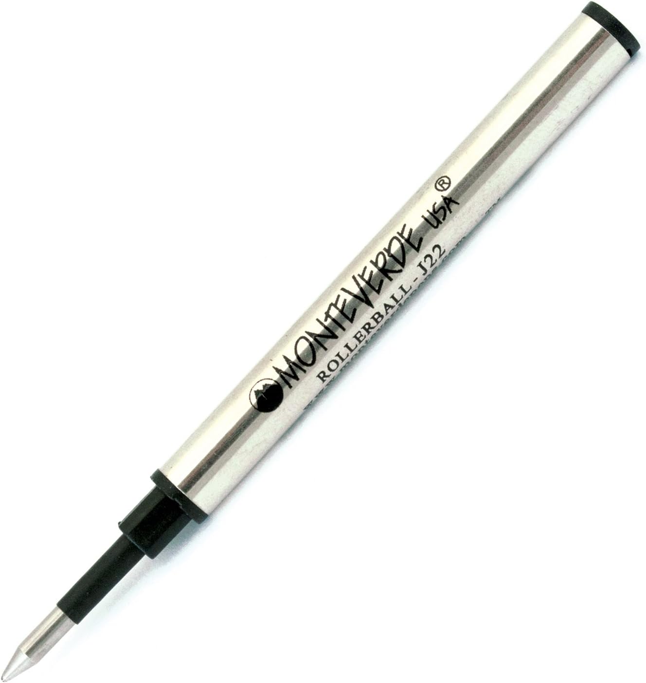 Monteverde Mini Rollerball Refill for Mini Jewelria Pens, Black, 6 Pack (J223BK)