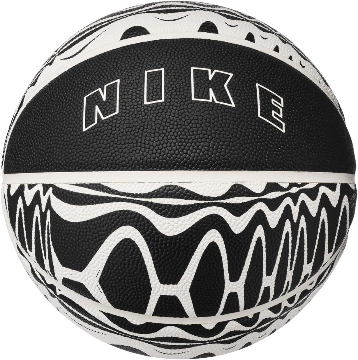 Nike 8P PRM Energy N.100.8259.050.07 Rubber and Synthetic Leather Deflated Basketball Size 7 Black/Phantom/Black