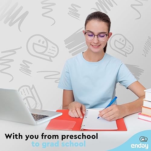 Miniatura 6 de Papel de relleno perforado de 3 agujeros con rayas universitarias, 100 hojas por paquete, papeles blancos rayados para carpetas de 3 anillas, para