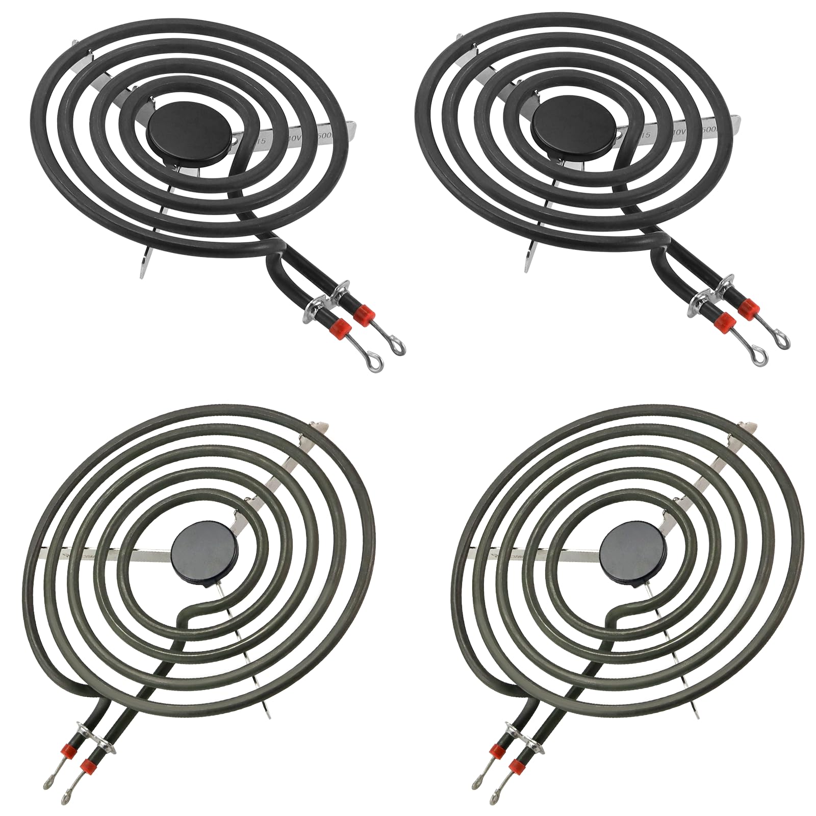 MP22YA zestaw 4 palników elektrycznych, 2 palniki MP21YA 20,3 cm i 2 palniki MP15YA 15,2 cm do kuchenki Frigi-daire Whirl-pool Ken-more Fetechmate