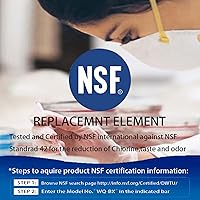 Vista 2 de Filtro de repuesto compatible con cartuchos de filtro de agua Brita Mavea 1001122, Maxtra, Maxtra+ y Levoit con eliminación de plomo y arsénico