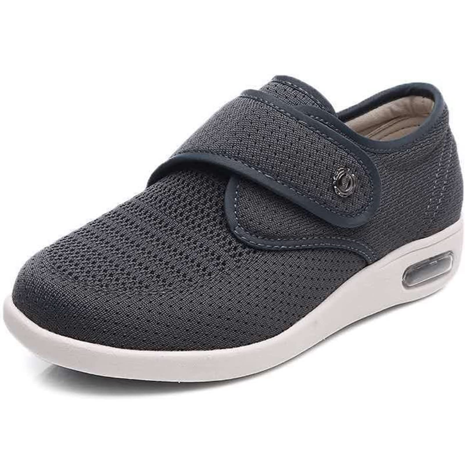 Zapatos Diabéticos para Pies Hinchados,Zapatos ortopédicos cómodos para Ancianos,Zapatos Preventivos de Salud Extra Anchos,Zapatos Grandes Obesos para Hombres Mujeres