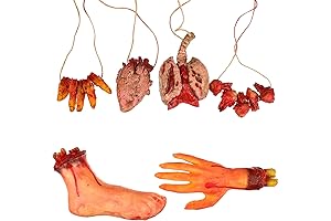 EXCEART Animatronics Halloween Props Garland Decor 2021