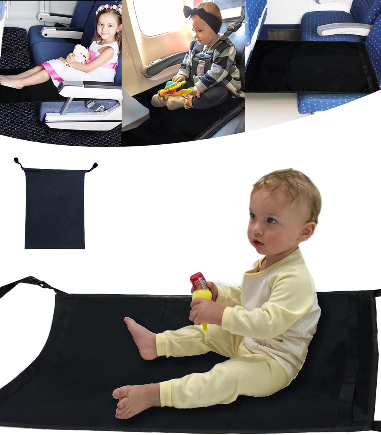 MOEVERLIW Airplane Travel Essentials for Kids, Toddler Airplane Seat