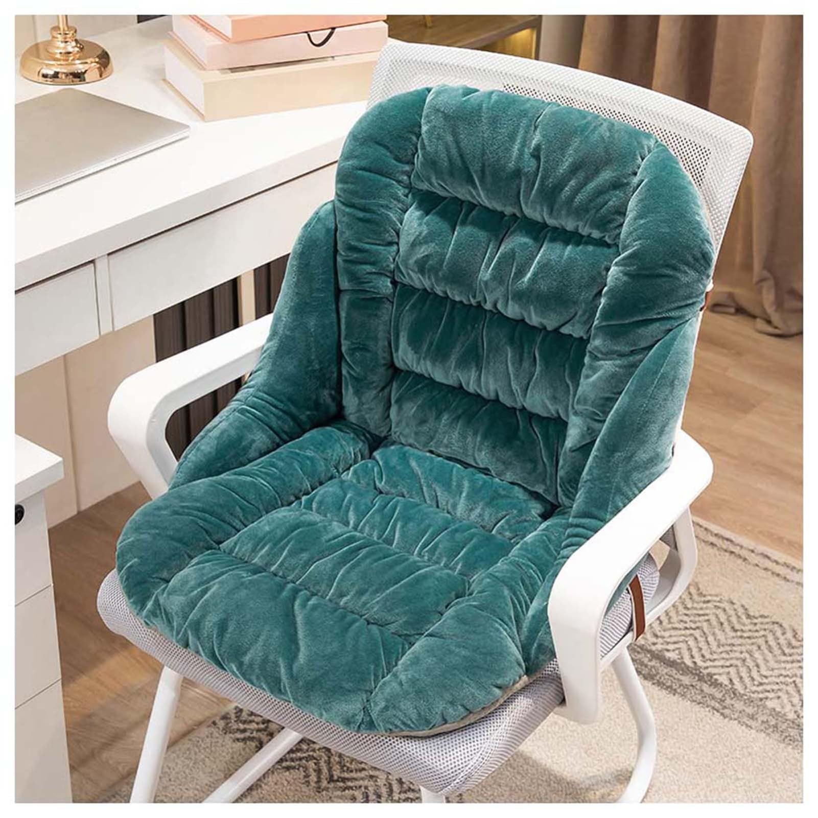 SenhE Coussin de Siège Chauffant électrique, Réglage de la Température à 9 Vitesses et Housse de Minuterie pour la Maison, Le Bureau, Le Fauteuil, la Relaxation et Le Confort