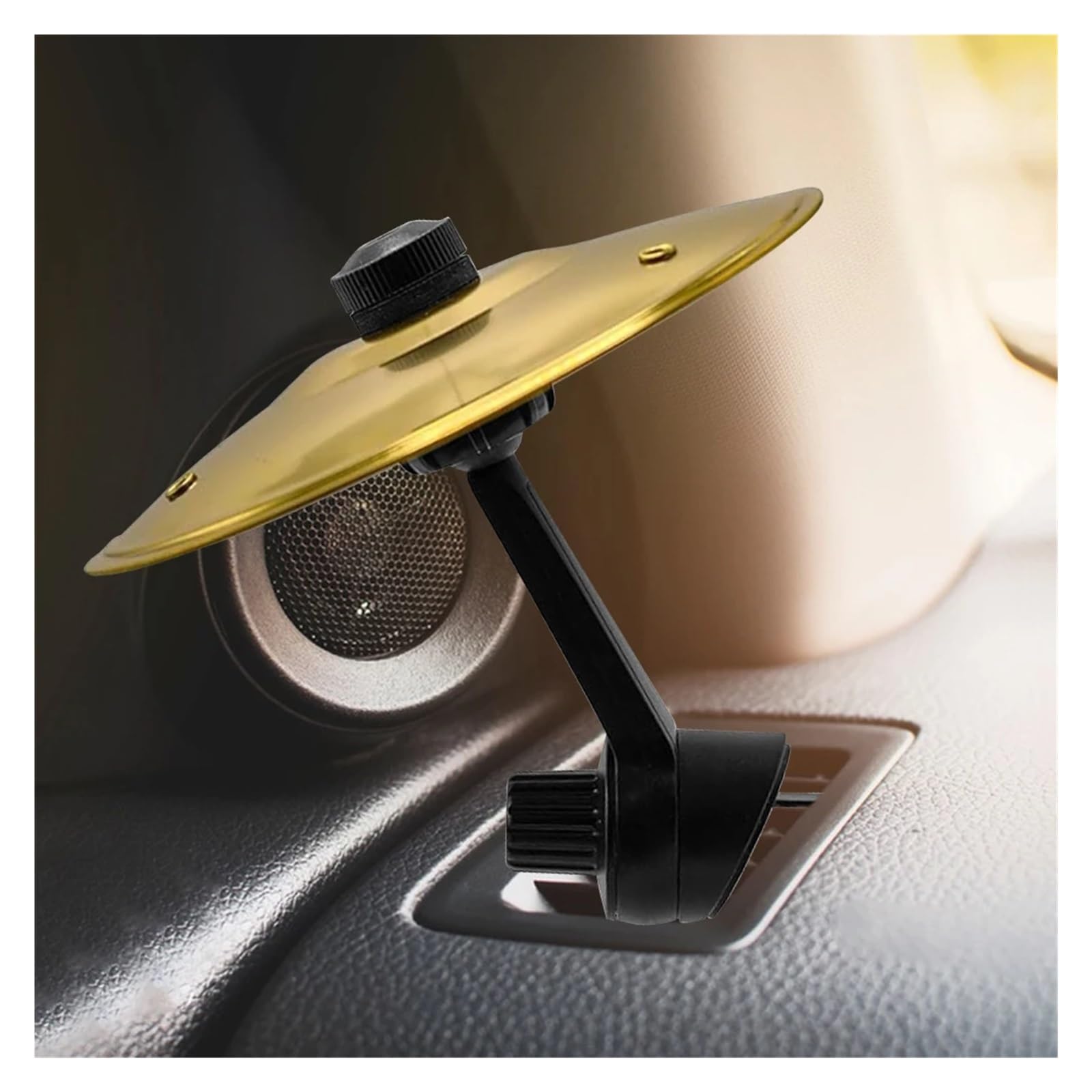 Cymbale a Main 1-3 pièces alliage voiture Crash cymbale évent tambour Mini facile à installer clipser