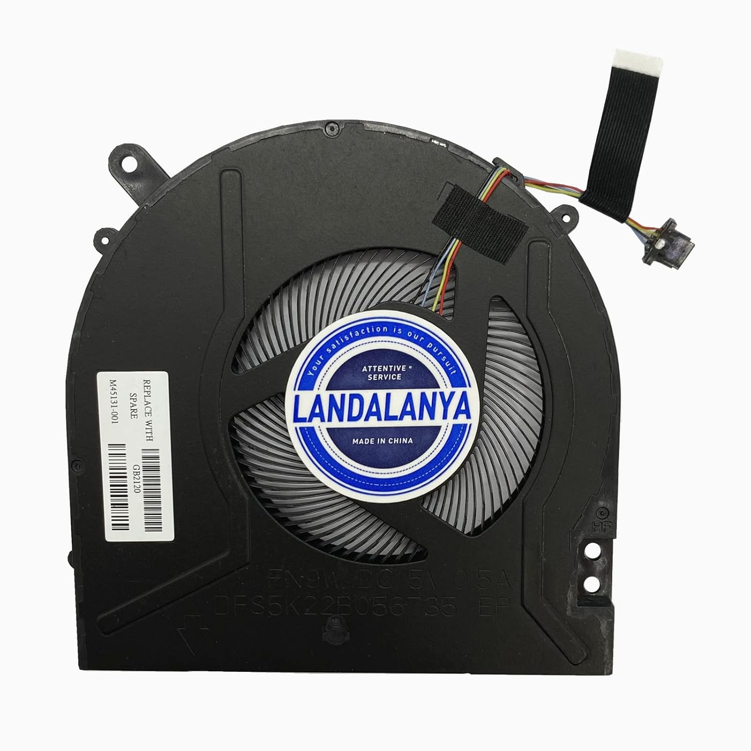 Replacement New Laptop Cooling Fan for HP X360 15-ER0125OD 15-ER TPN-W147 Laptop M45131-001 DFS5K22B056735 FN9W DC5V 0.5A Fan Replacement New Laptop Cooling Fan for HP X360 15-ER0125OD 15-ER TPN-W147 Laptop M45131-001 DFS5K22B056735 FN9W DC5V 0.5A Fan