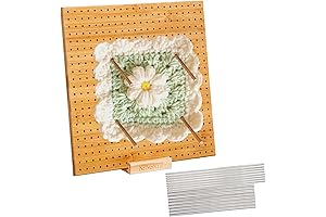 NPNGMYR Crochet Granny Square Blocking Board with Pins