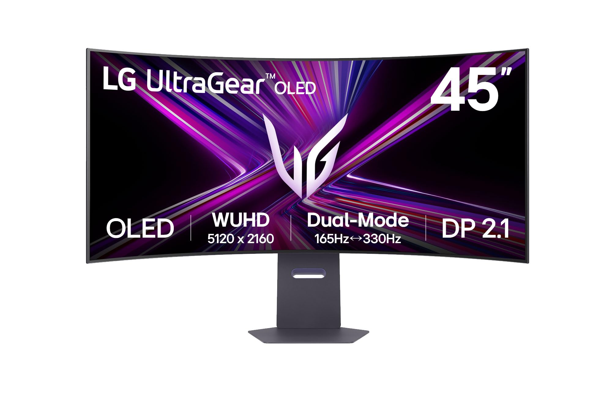 LG Ultragear | Écran Gaming OLED 45" 5K2K | Dual Mode 165Hz330Hz 0,03ms