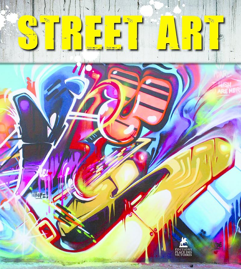Poster Street Art grand format tableau graffiti coloré décoration murale