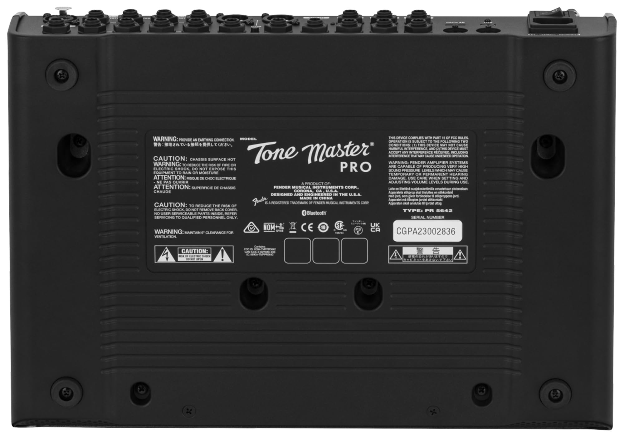 Amazon.com: Fender Tone Master Pro Multi-Effects Guitar