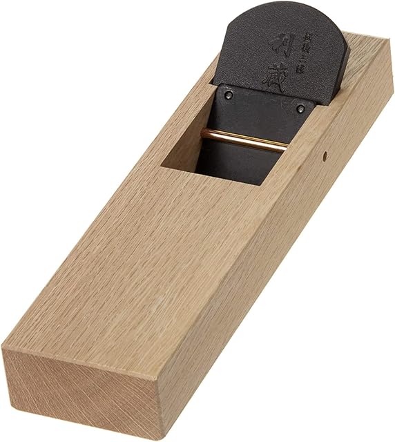 KAKURI Japanese Plane Blade Replacement Model 58mm, Woodworking Hand Smoothing Plane Tool KANNA for Leveling, Smoothing, Finishing Wood, Made in JAPAN