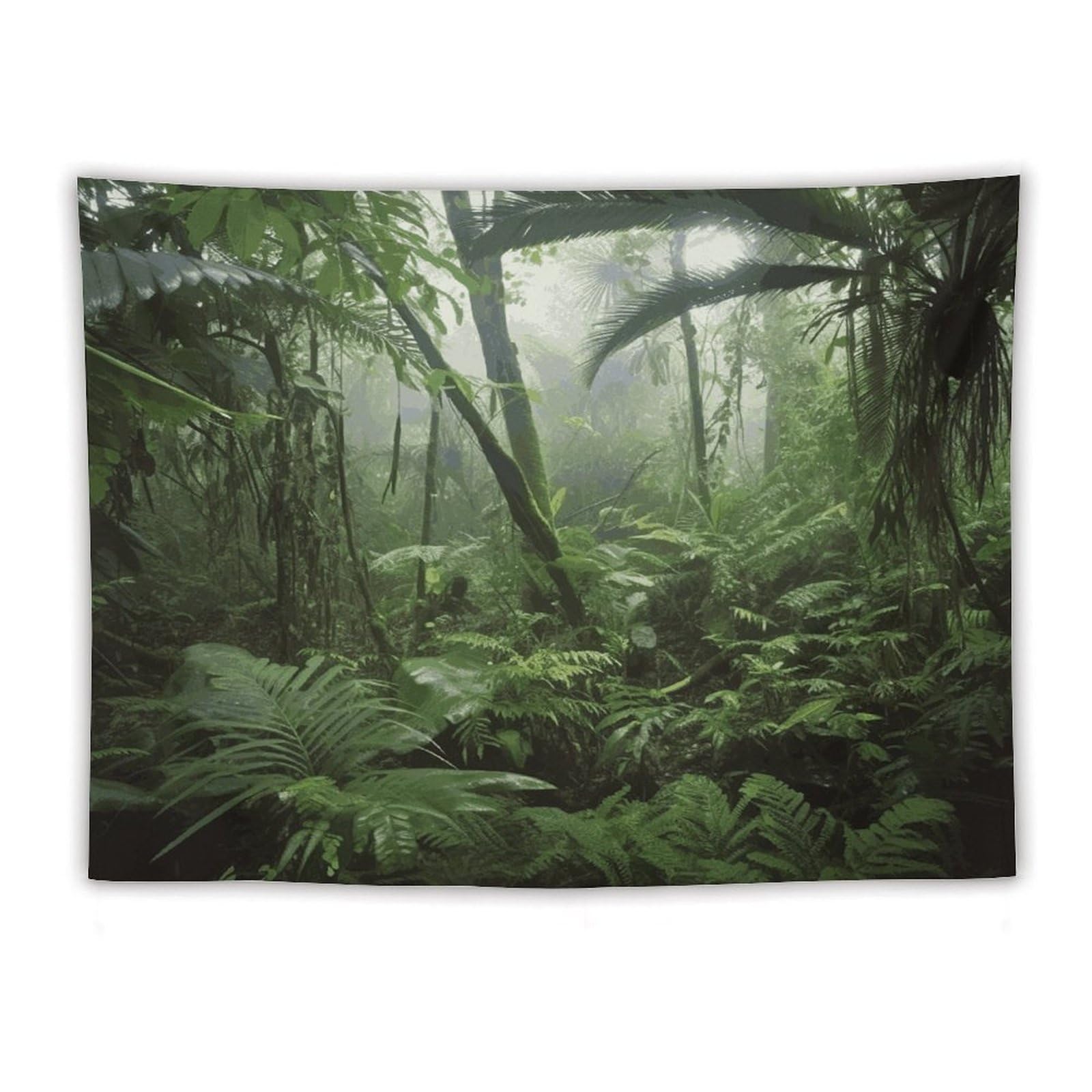 LDGSUPH Tropical Rainforest Tapestry Wall Hanging Decor Anti-fading Aesthetic Wall Tapestries Fashion Wall Blanket Decor Modern Wall Art Tapestry for Bedroom Home Decor 60"x80"