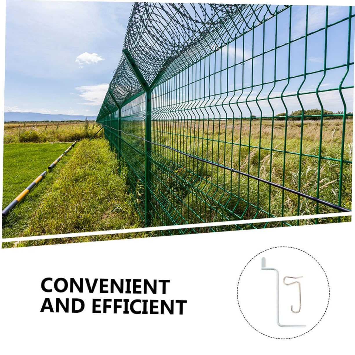 1 Set Tensionatori per Strumento per Fissaggio Fences Riparazione da Recinzione Resistente e Pratico per Tipologie Recinzioni