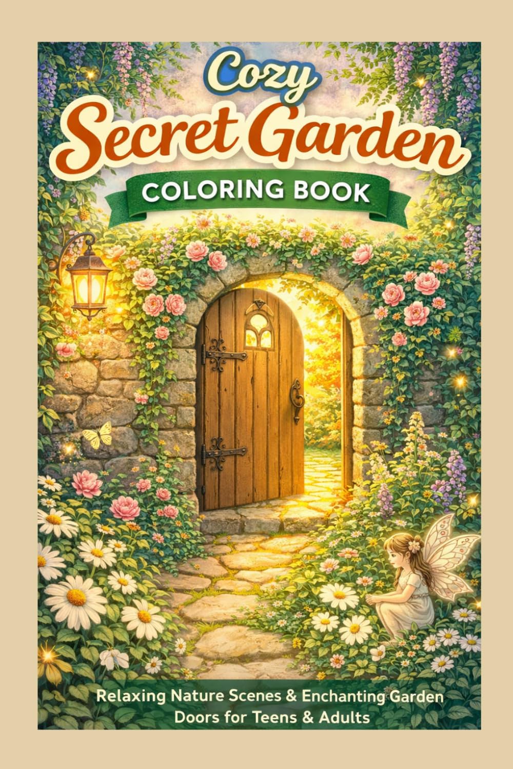 Cozy Secret Garden Coloring Book