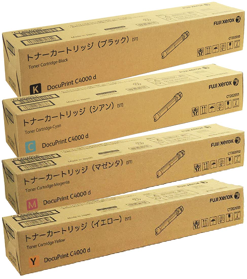 Amazon.co.jp: ゼロックス トナーカートリッジCT202050/51/52/53 4色