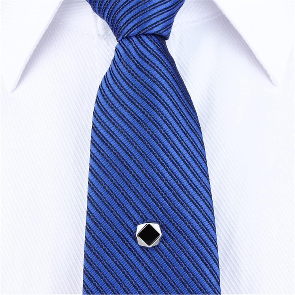 Men's Tie Studs Pins With Chains Wedding Gifts Clips Fixing Pin Buckles Decorative Accessories