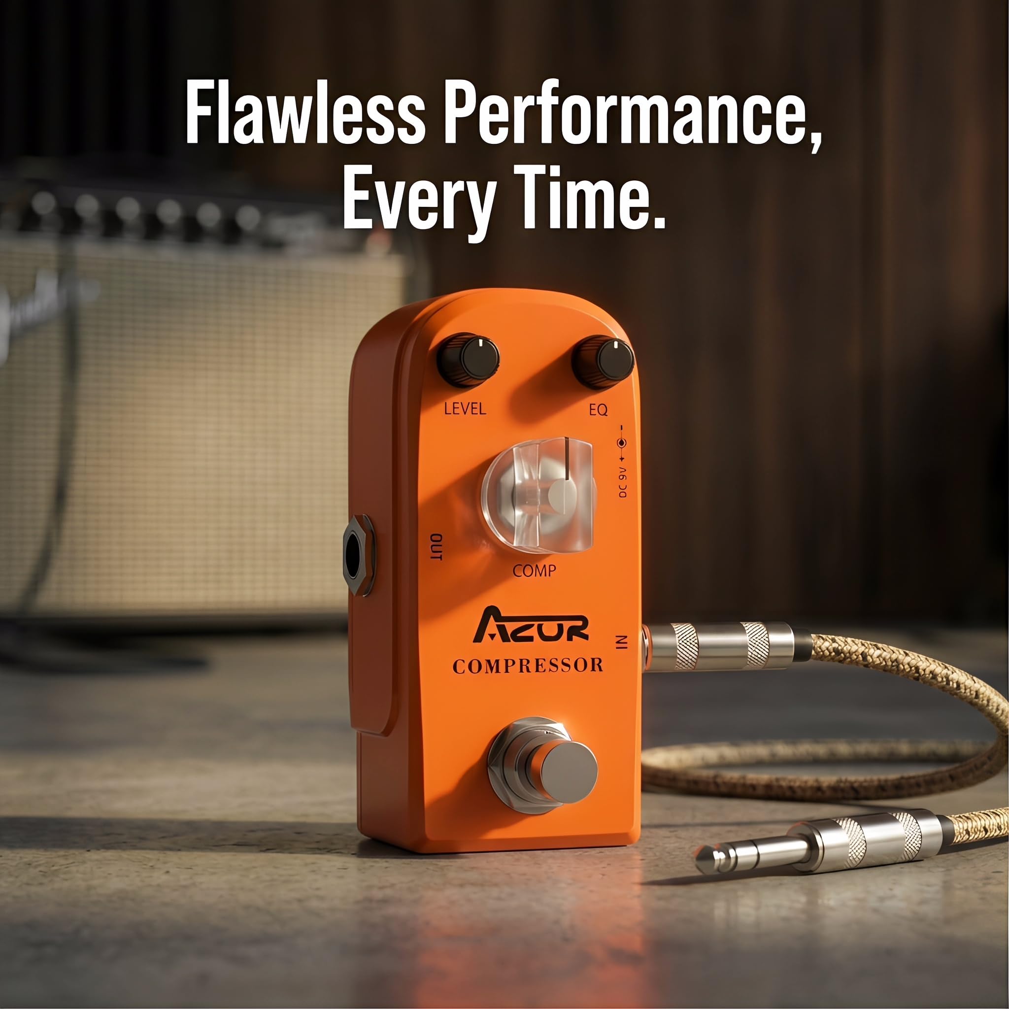 Amazon.com: AZOR Compressor Guitar Effect Pedal Ultimate Comp