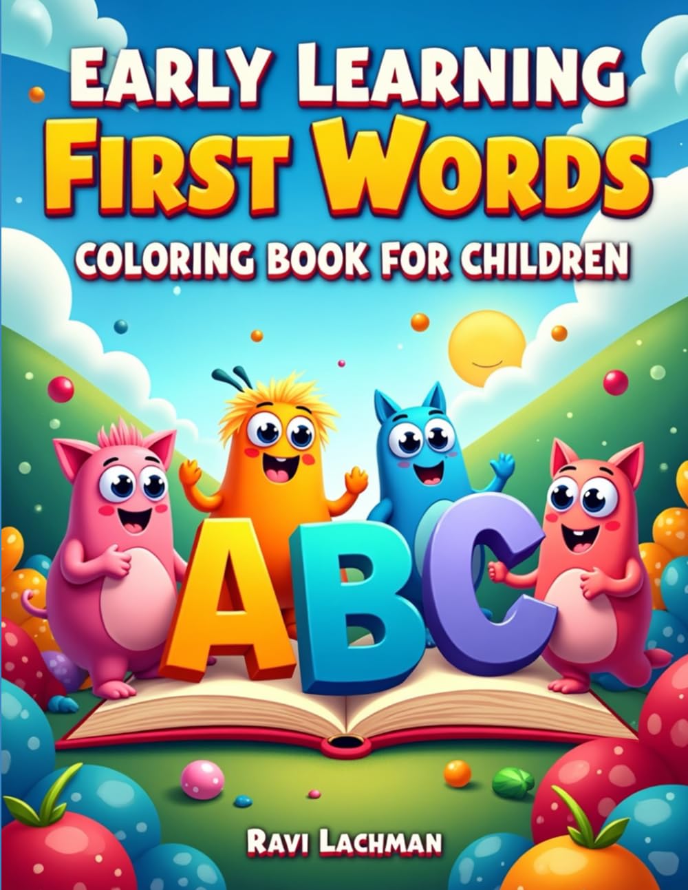 Early Learning First Words Coloring Book