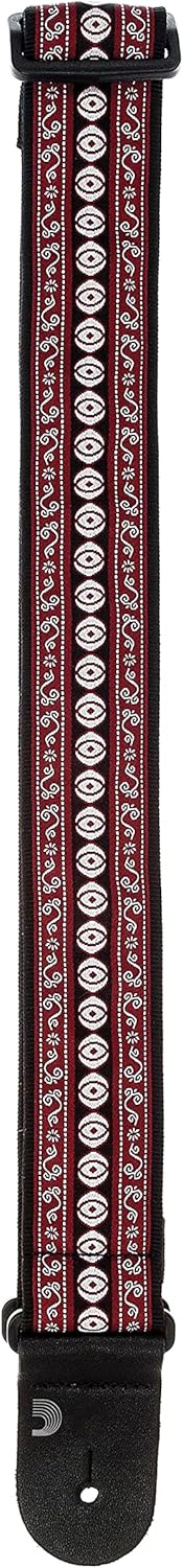 D'Addario Planet Waves 50 Millimeters Woven Guitar Strap - Henna