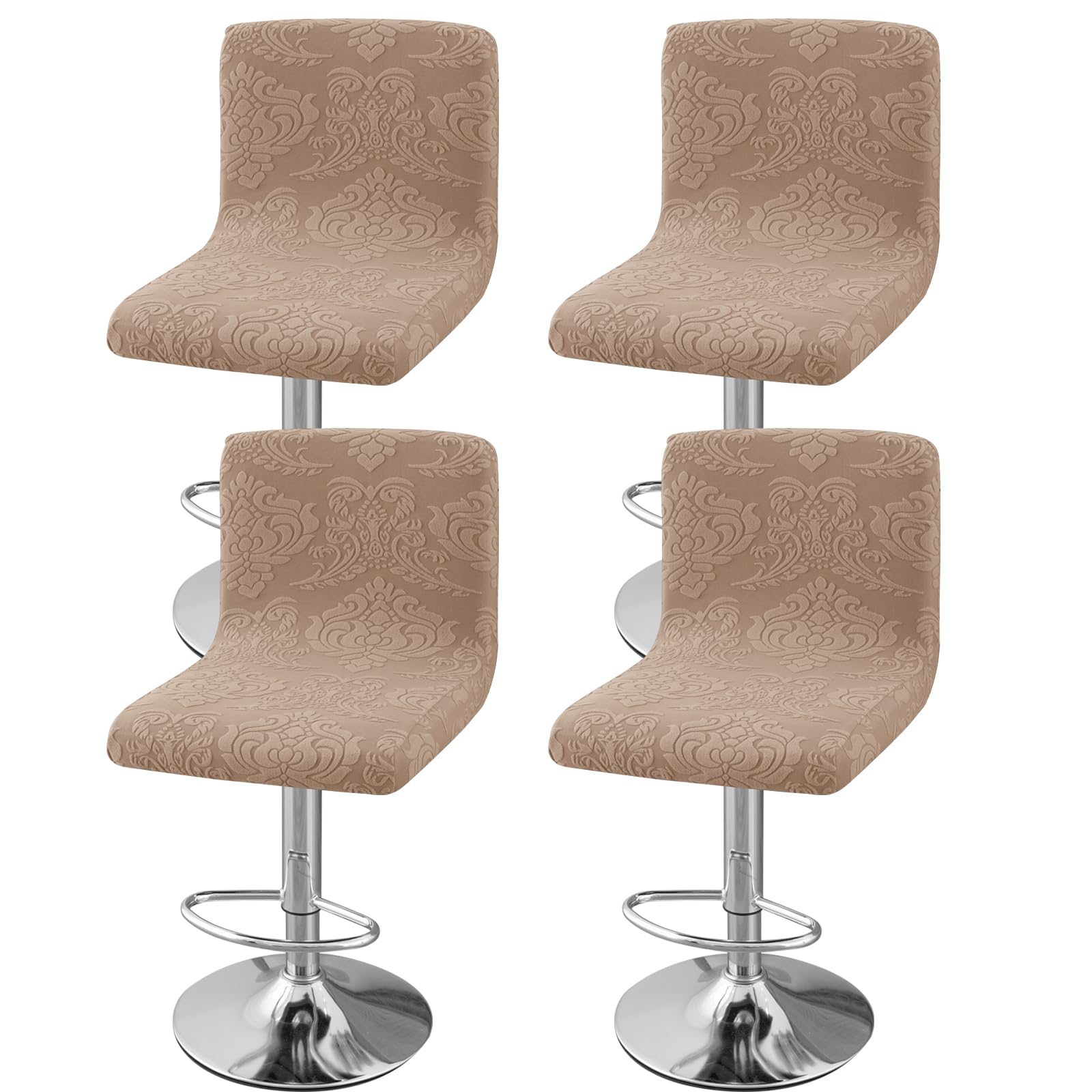 Chair Covers Bar Stool Cover 4pc Bar Chair Cover Swivel Bar Stool Slipcover
