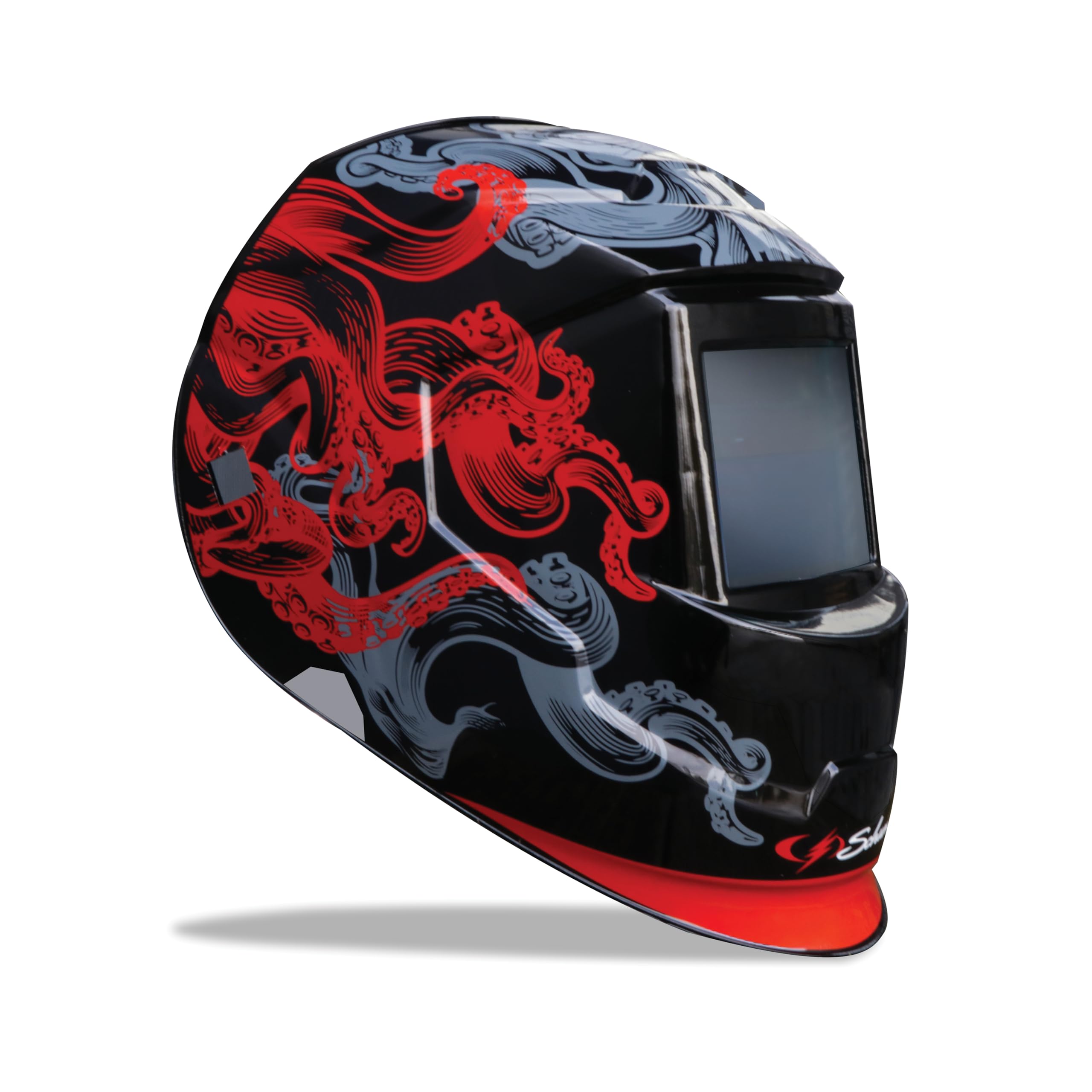 Schumacher Electric - Maschera di saldatura automatica True Color - Professionale - DIN Variabile - Schermo panoramico