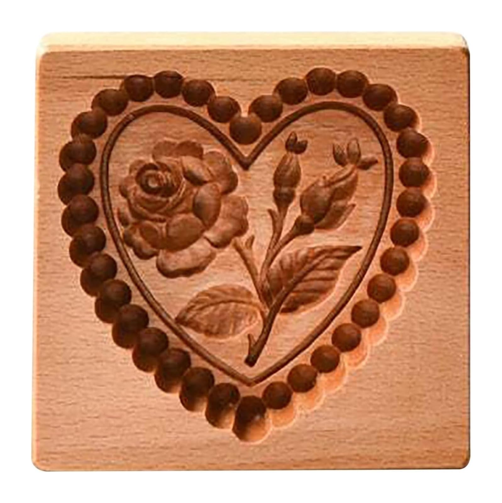 Keksformen. Keksformen aus Holz, Kekse, Kekse aus Holz, 3D-geschnitztes Backen, Keksausstecher, Prägung, Kekspresse, Stempelformen