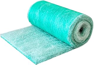 15 Gram Fiberglass Paint Arrestor Roll - 20.5” x 100ft Paint Spray Booth Exhaust Filter, Overspray Filtration for Auto Body Shops & Refinishing Booths