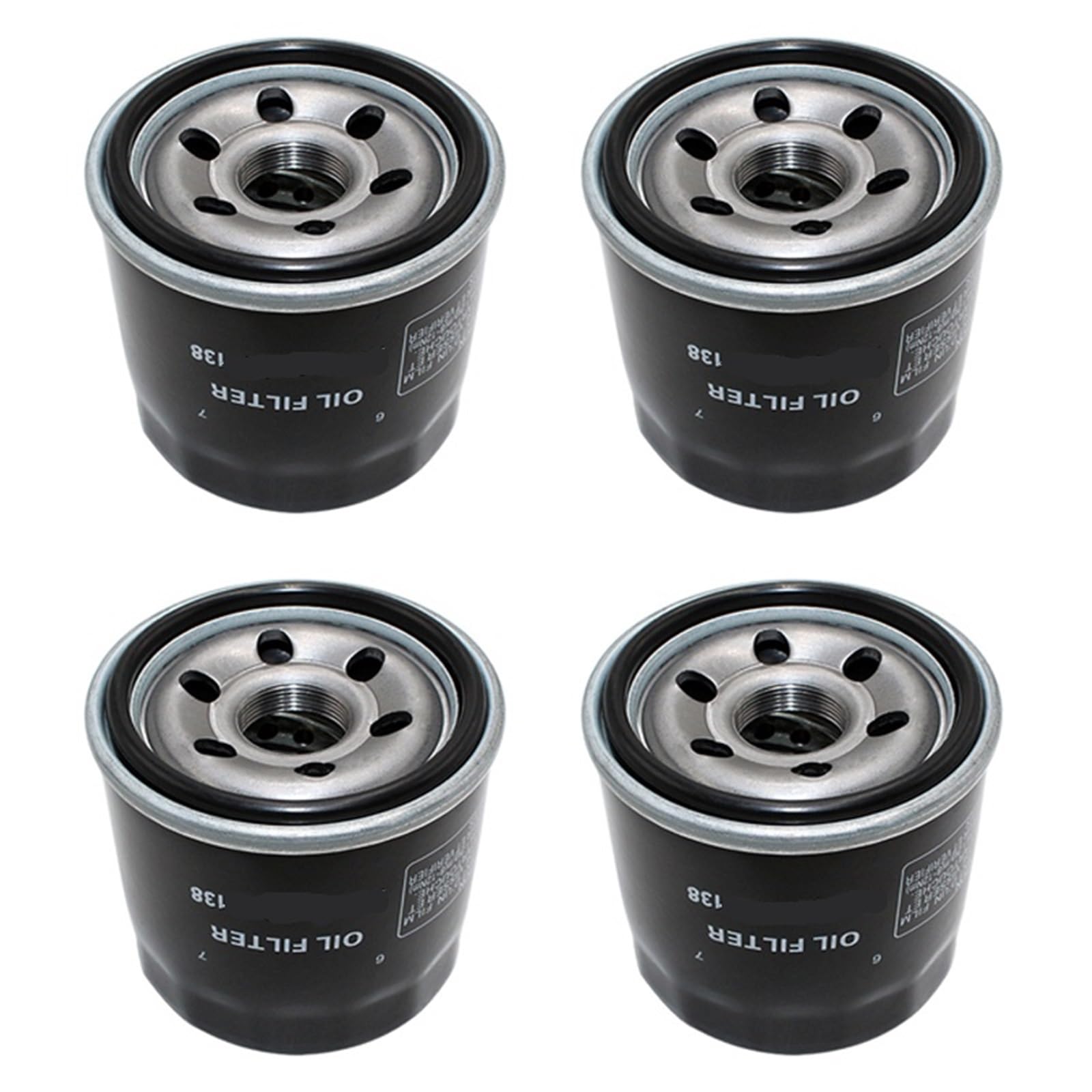 filtr oleju motocyklowego Pasuje do APRILIA Rsv4 rf 1000 RR Racing Factory LE le Rsv r Tuono V4 1100RR 1077 ABS 1/2/3/4 szt. Filtr oleju motocyklowego(4 Pcs)