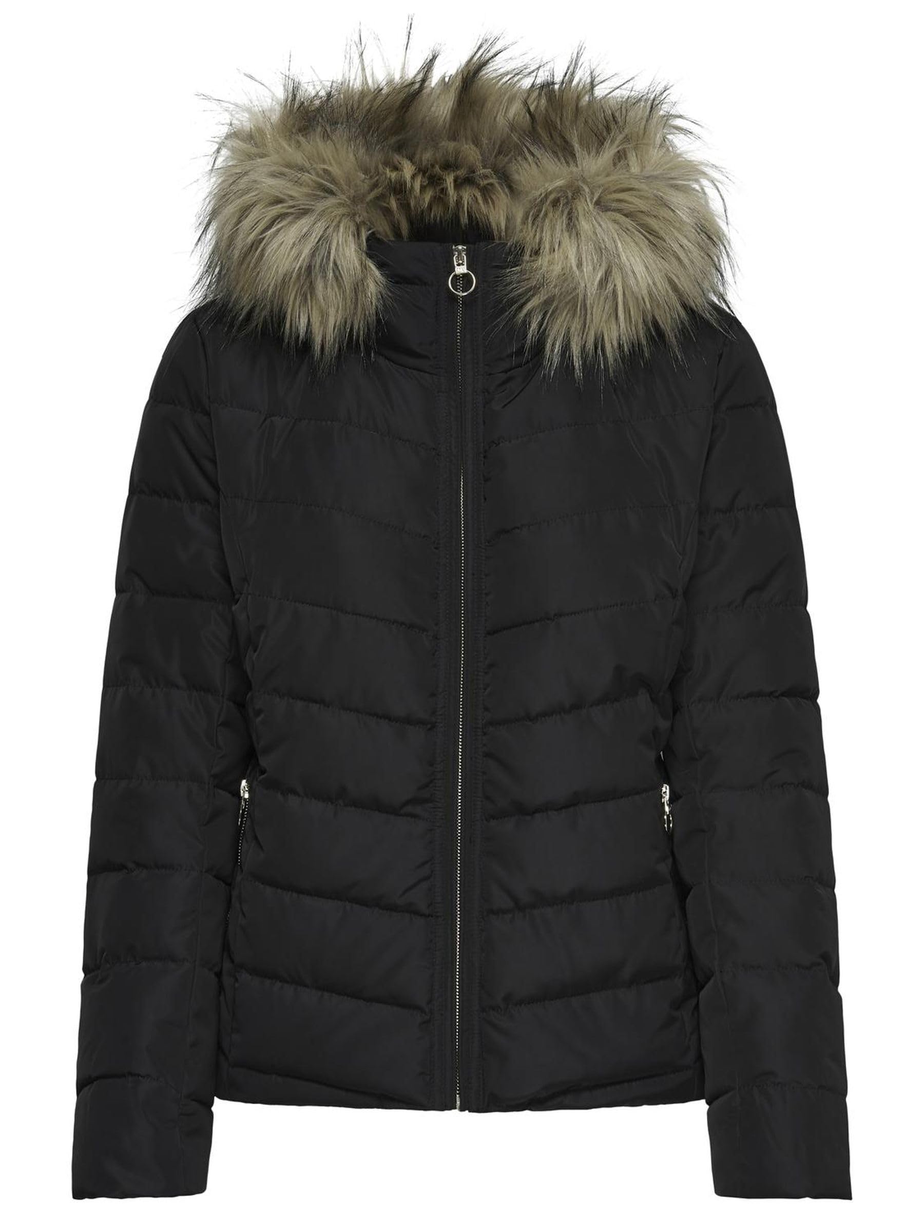 ONLELLAN QUILT HOOD JACKET LIFE OTW Dış Giyim Kadın