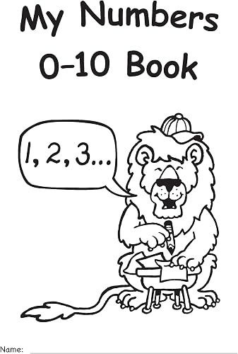 My Own Books(tm) My Numbers 0-10 Book, 25-Pack
