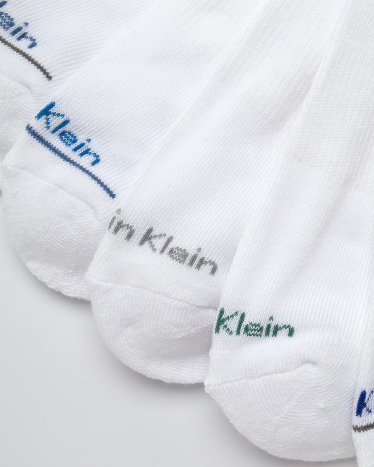 Calvin Klein Mens No Show Socks - 6 Pack Performance Cushioned Low Cut Tab Athletic Socks for Sneakers & Loafers (Size: 7-12) - Image 5