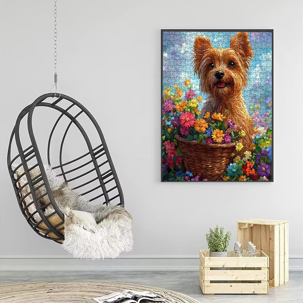 Puzzle 2000 sztuk, urocze puzzle dla psów dla dorosłych 2000, drewniane puzzle, klasyczne gry edukacyjne, niemożliwe wyzwanie, gry i zajęcia rodzinne, prezent kreatywny DX0YL1-278