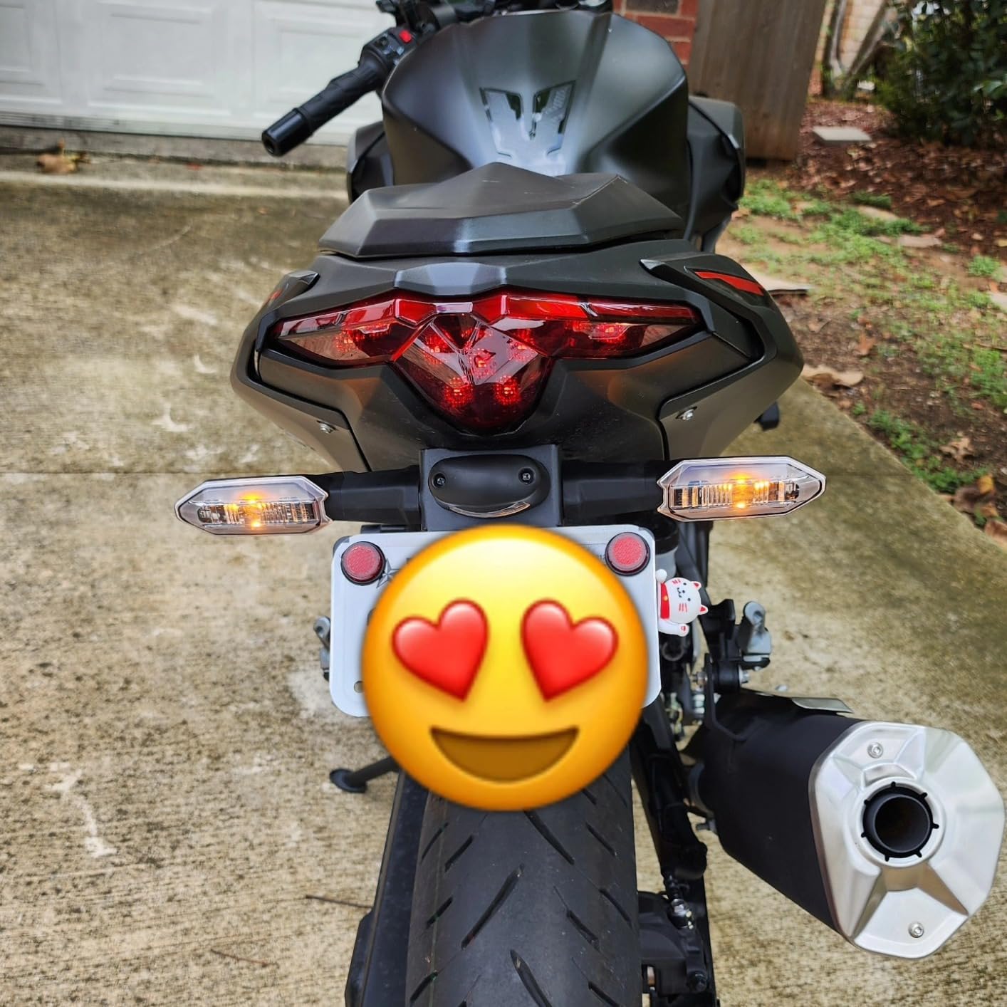 RANSOTO Ninja Fender Eliminator Kit - Clean Look For Kawasaki Z400