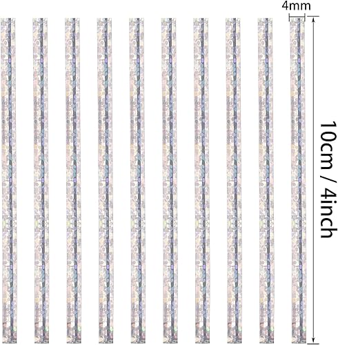 Miniatura 2 de Mini Skater Lazos metálicos de 4 pulgadas para embalaje, panadería, dulces, galletas, regalo, bolsas de celofán, suministros de Navidad, bodas,