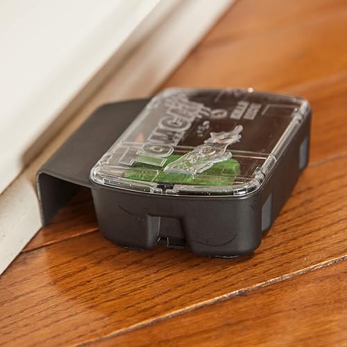 Miniatura 19 de Tomcat Mouse Killer - Estación recargable resistente a los niños, con tapa transparente para un fácil monitoreo, 1 estación de cebo y 4 recambios