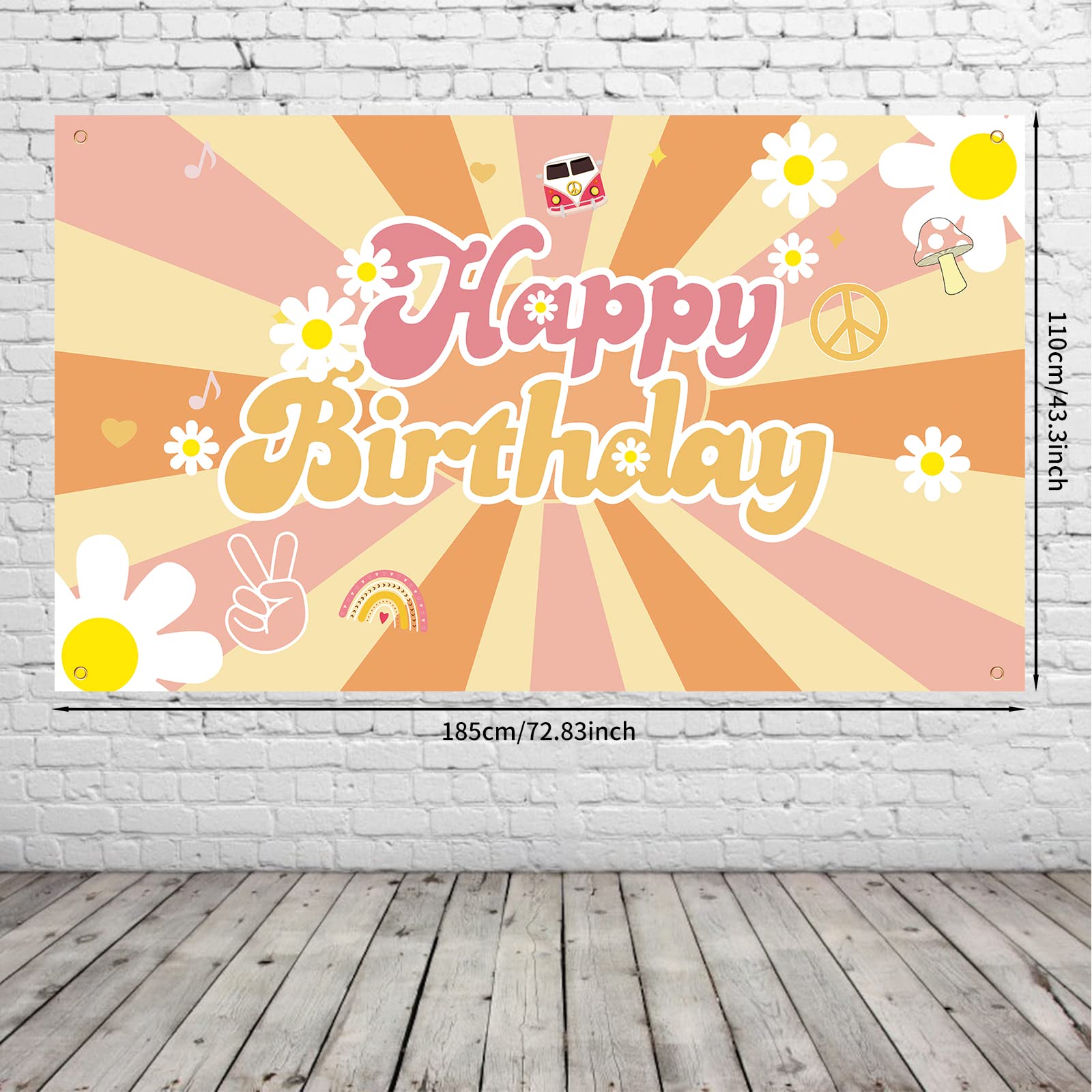 Décorations De Fête D'anniversaire Pour Fille - Bannière