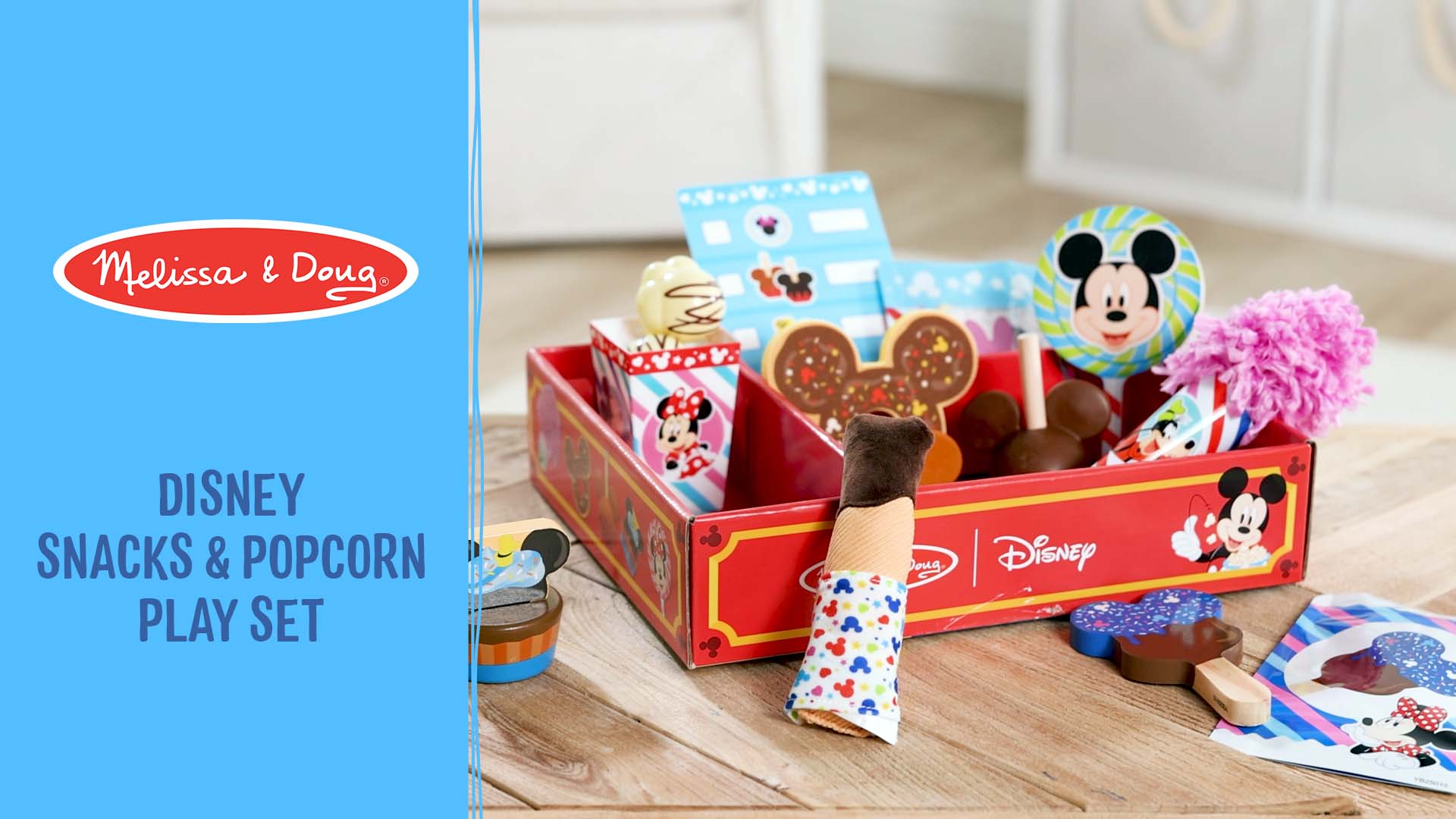 Amazon.com: Melissa & Doug Disney Snacks & Popcorn Wooden Play
