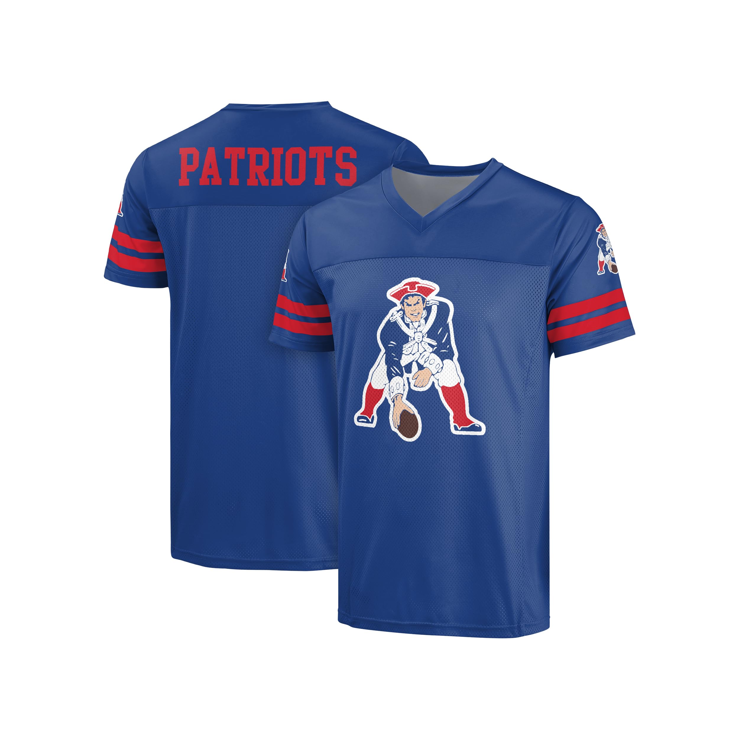 FOCO NFL Men's Officially Licensed Throwback Retro Primary Logo Game Day Football Jersey — image 1