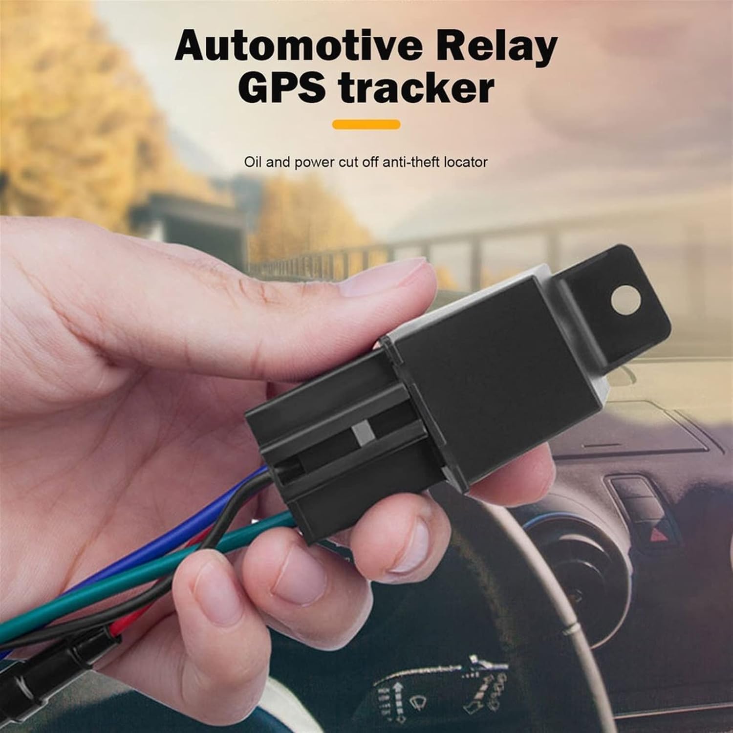 C13 relais de voiture traqueur de véhicule coupe-carburant relais de détection d'acc de moto Mini traqueur GPS huile et mise hors tension localisateur antivol Pièces détachées