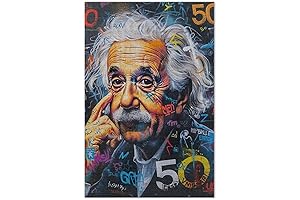 1000-Piece Albert Einstein Face Jigsaw Puzzle for Adults and Families