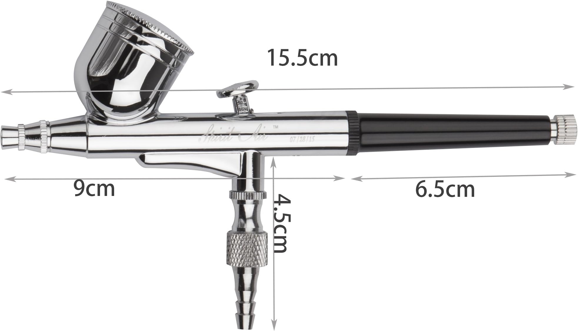 SOAI SP130 Double-action Trigger Air-paint Control Airbrush
