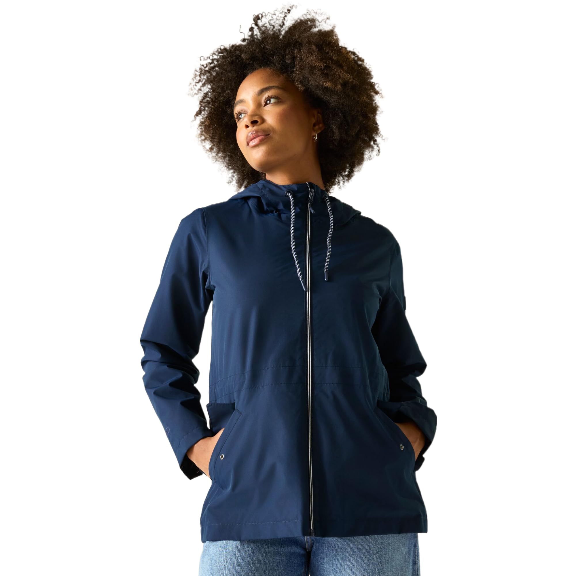 Regatta Women's Bayletta Waterproof Jacket - Navy - Size 8