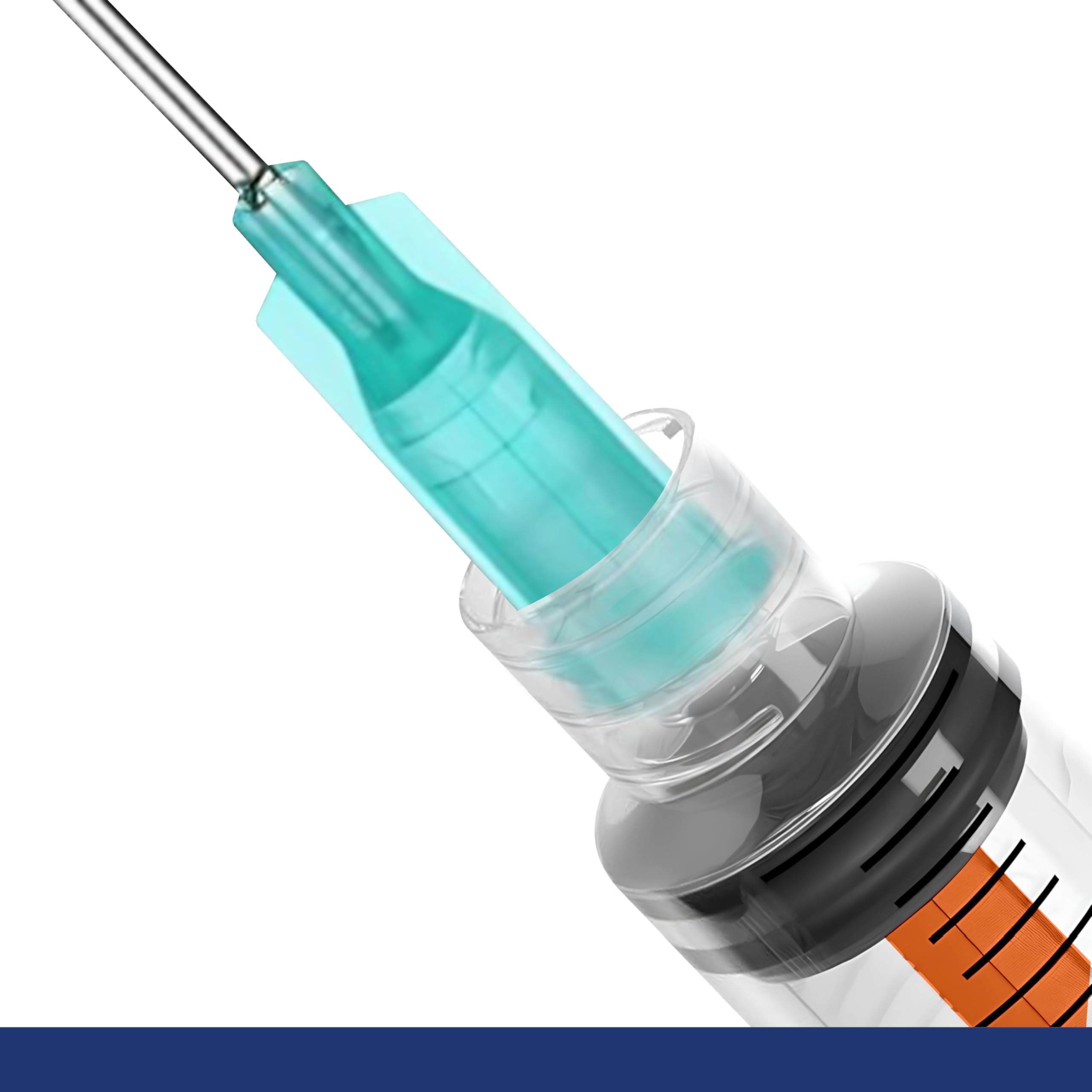 Siringhe sterili Luer Lock 1 ml - siringa senza ago, cono centrale, atossiche, apirogene